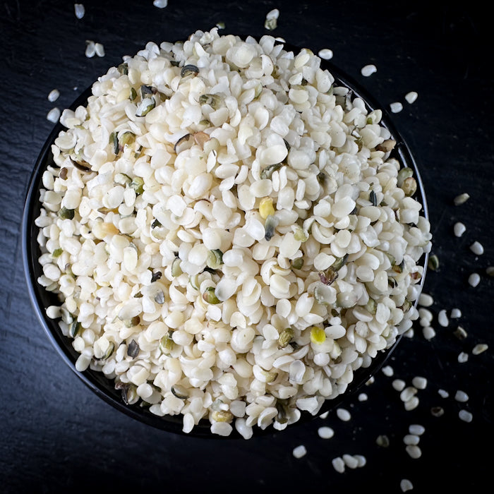 Lobītas kaņepju sēklas