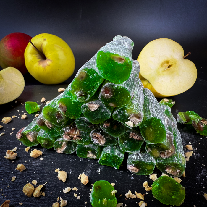 Abolu pirkstiņi ar aprikožu kauliņiem