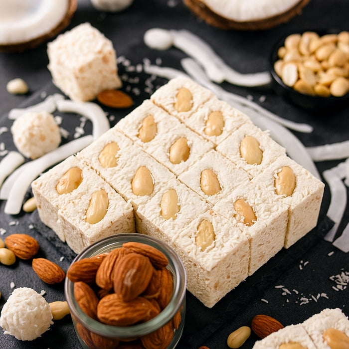 Fantastiski garda samarkandas halva - ar "Raffaello" garšu