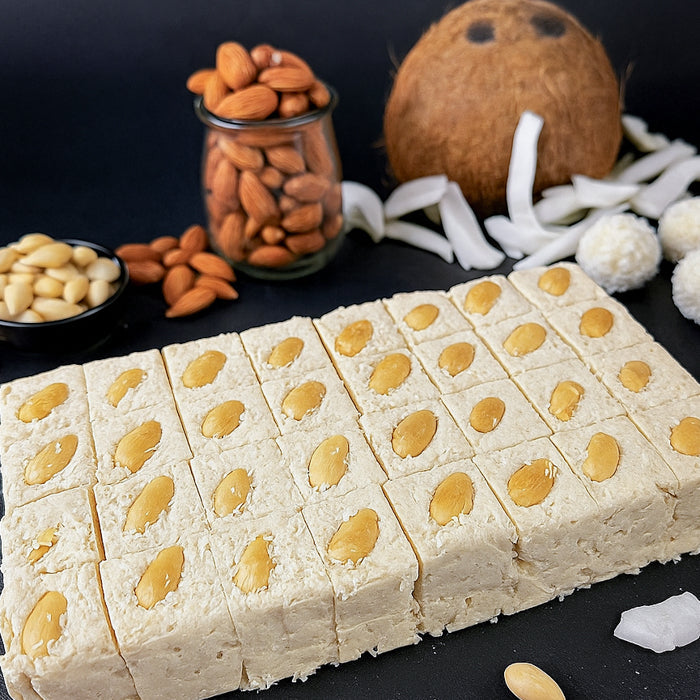 Fantastiski garda samarkandas halva - ar "Raffaello" garšu