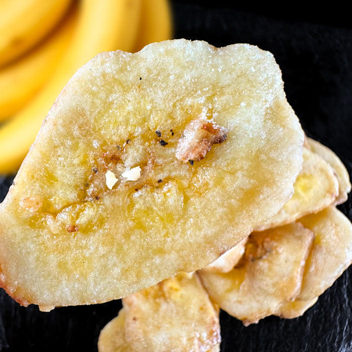 Žāvēti banānu čipši