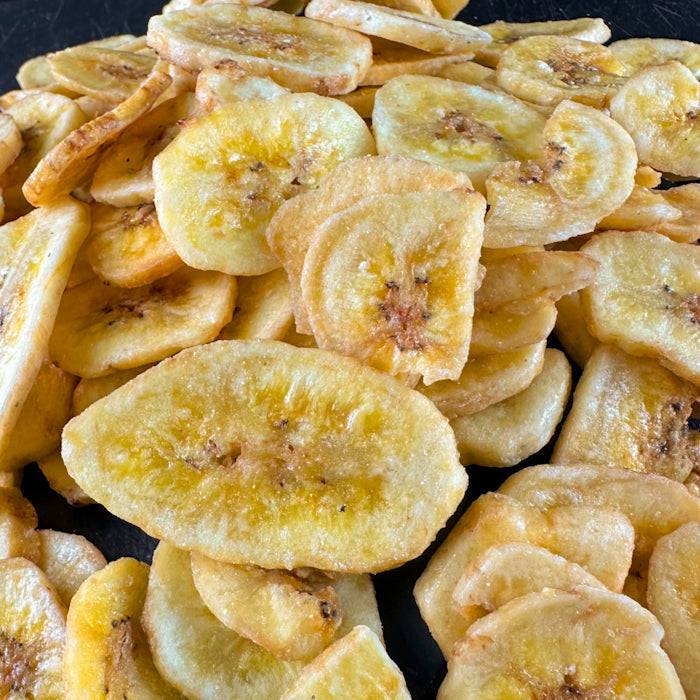 Žāvēti banānu čipši