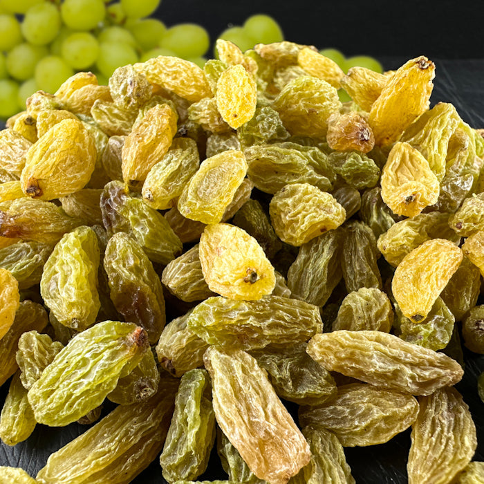 Zaļās, gardās rozīnes