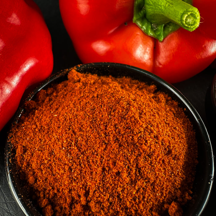 Aromātiska sarkanas saldas paprikas pulveris