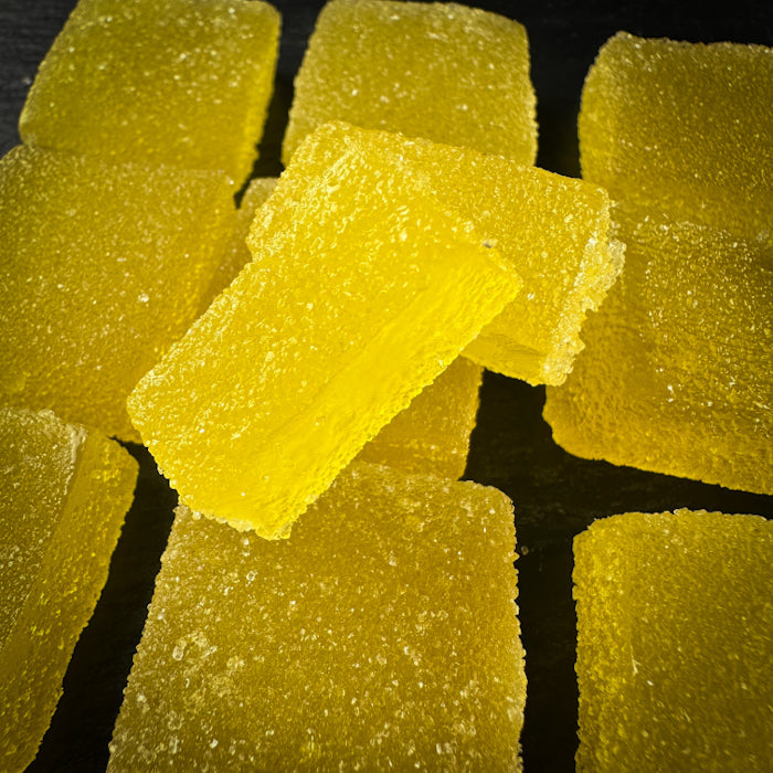 Ananasu košļājamas konfektes