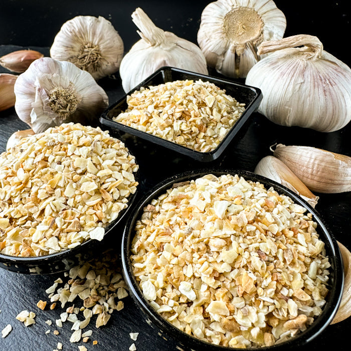 Ķiploku granulas 8-16 mesh