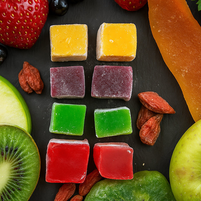 Lukums FRUTOMIX (mango, bārbele, tarhuns, upenes)