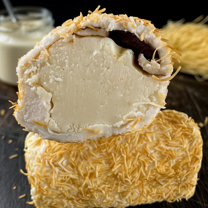 Lukums ar riekstu krēmu un kraukšķīgo kadaifu