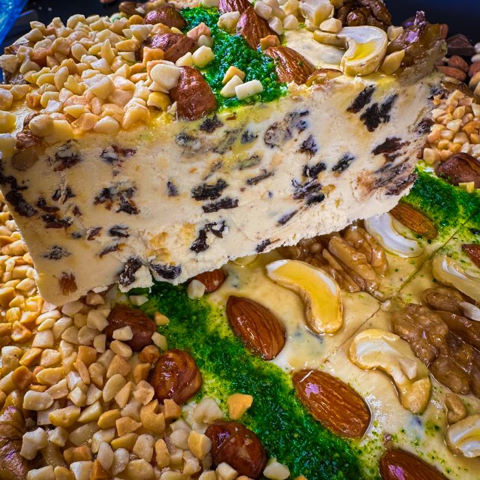 ❗️ Riekstu-piena халва-шербет с риекстием и салдеюма гаршу 