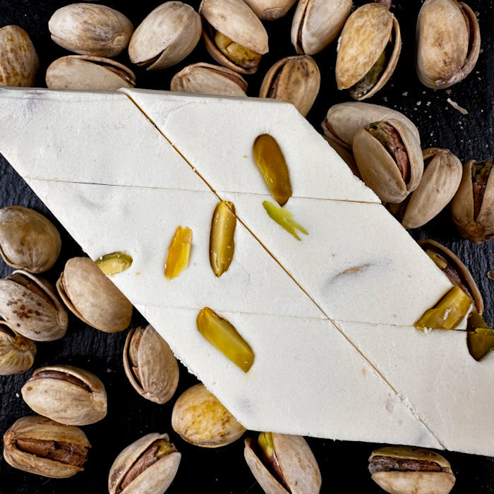 Щербет с кусочками фисташек