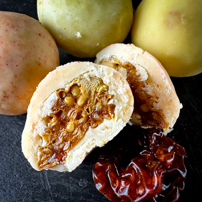 Žavēts fizālis baltā šokolādē