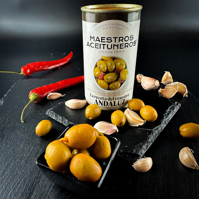 Оливковое масло в андалузском стиле, с овощами, паприкой и киплокием