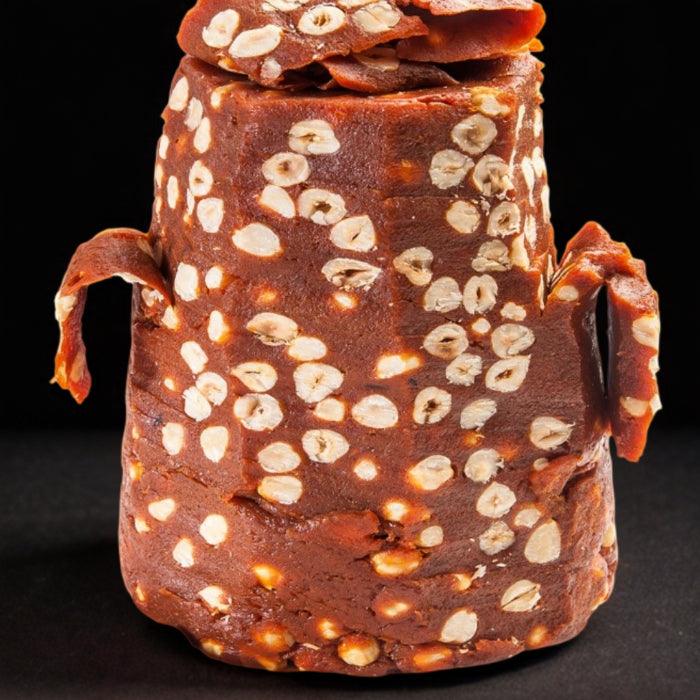 Aprikožu doners ar valriekstiem un lazdu riekstiem